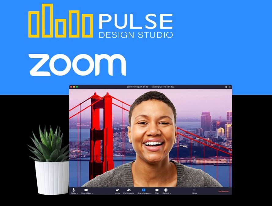 Create a Custom, Virtual Background for Zoom Video Conferencing using PowerPoint
